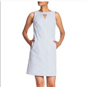 Anne Klein Seersucker Shift Dress